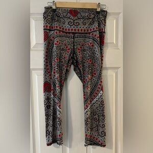 Yoga Democracy cropped leggings Sz L